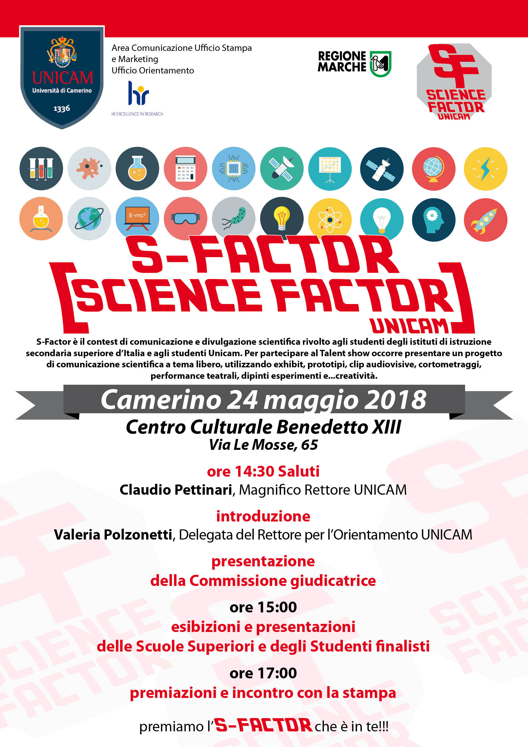 s factor 2018 camerino24maggio 